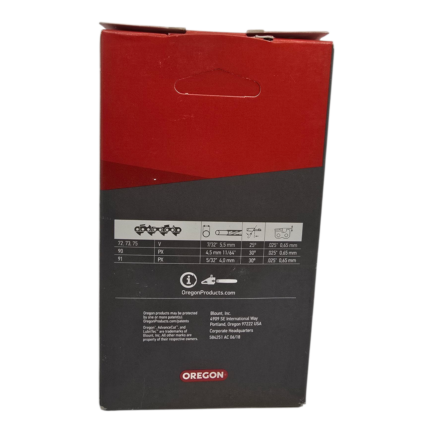 Oregon 91PX061 Chainsaw Chain 3/8LP" .050" 61DL Genuine