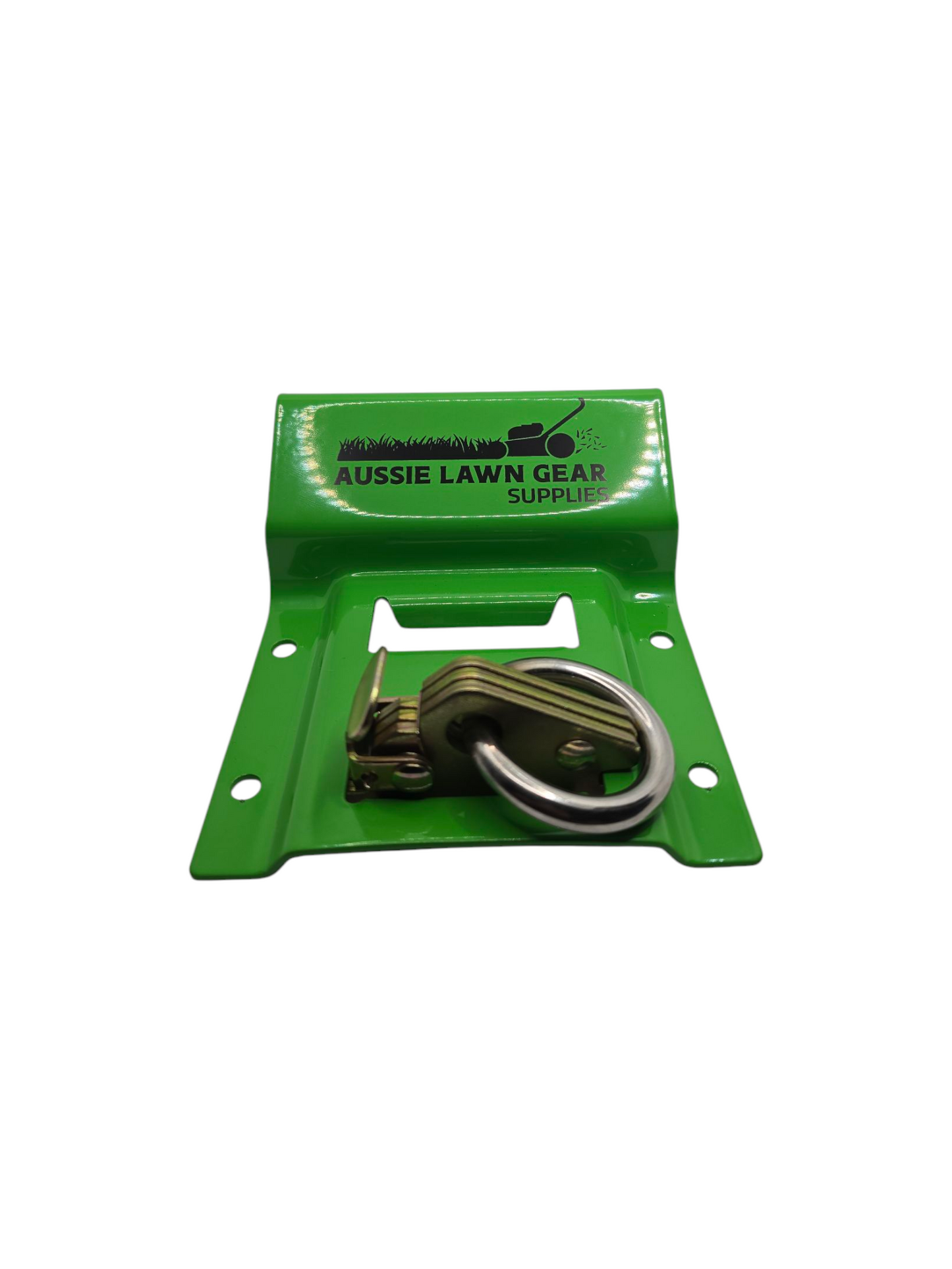 4x Ride On Mower Wheel Chock Anchor Tie Down Kit, ATV, UTV