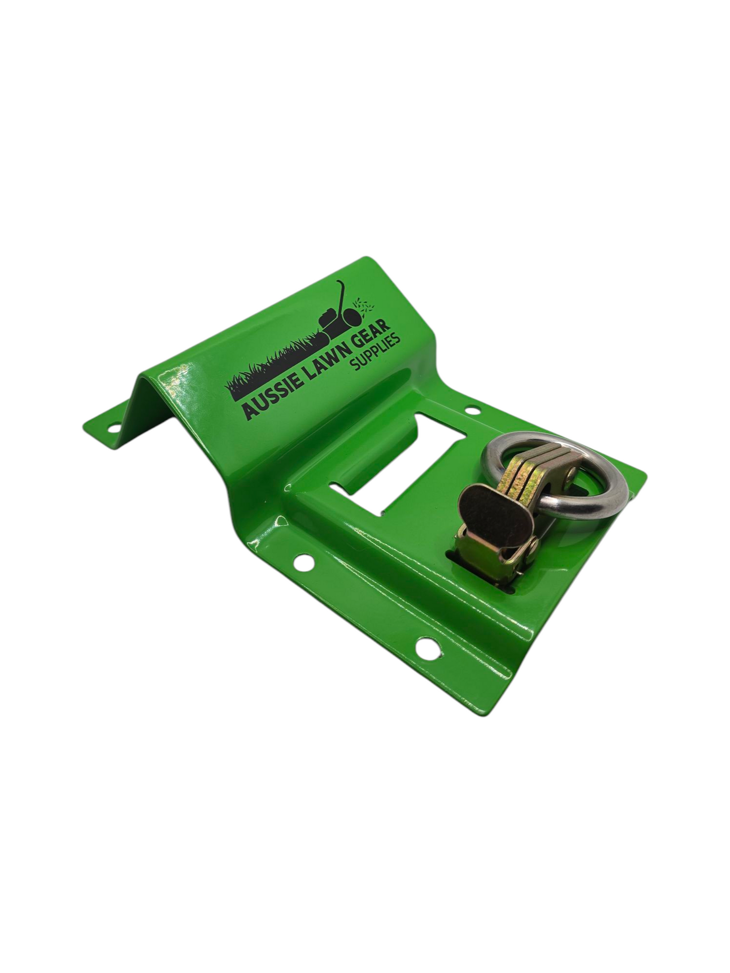 4x Ride On Mower Wheel Chock Anchor Tie Down Kit, ATV, UTV