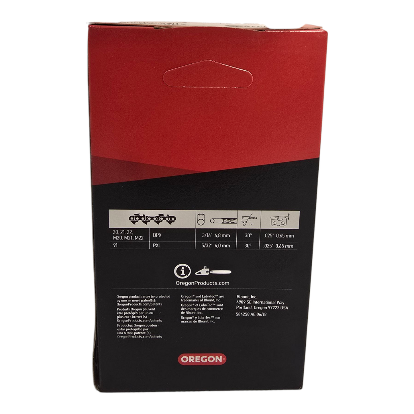 Oregon 20BPX072G Chainsaw Chain .325" .050" 72 DL Genuine