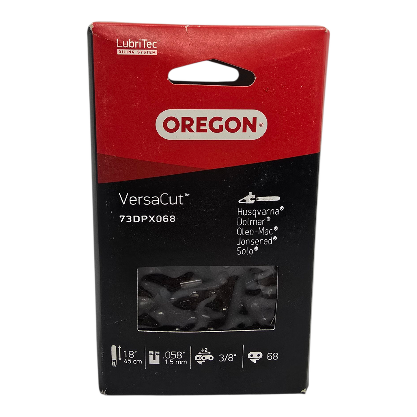 Oregon 73DPX068 Chainsaw Chain 3/8" .058" 68 DL Genuine