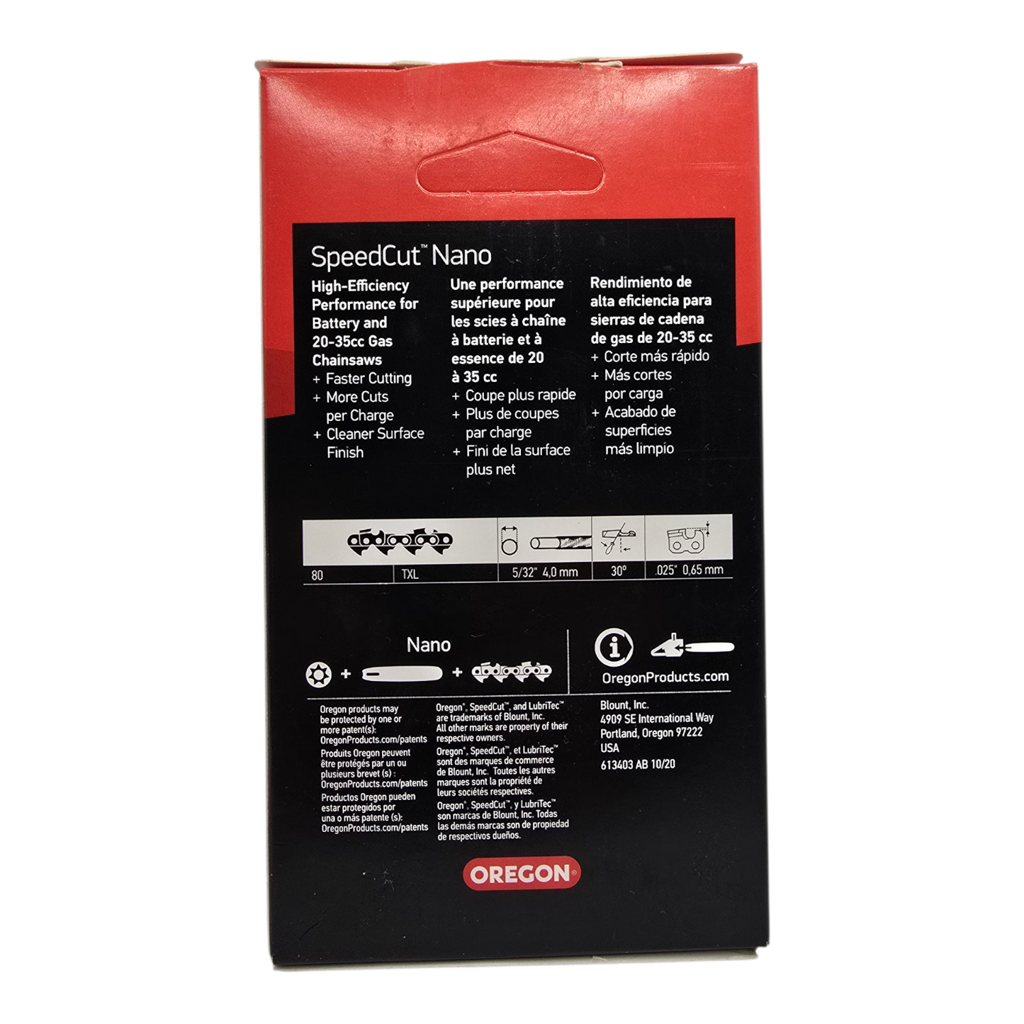 Oregon 80TXL064 Chainsaw Chain .325LP" .043" 64DL Genuine