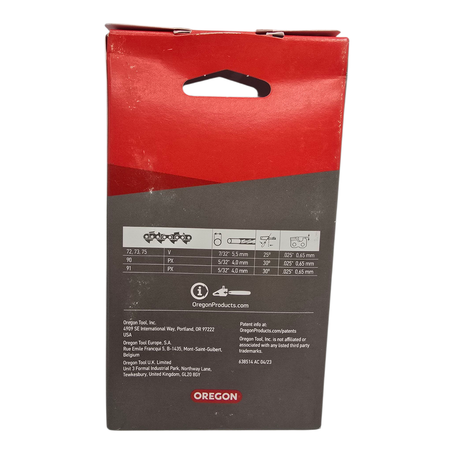 Oregon 91PX047 Chainsaw Chain 3/8LP" .050" 47DL Genuine