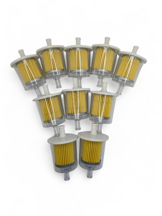 10x 3/8 9.5mm Inline fuel filters