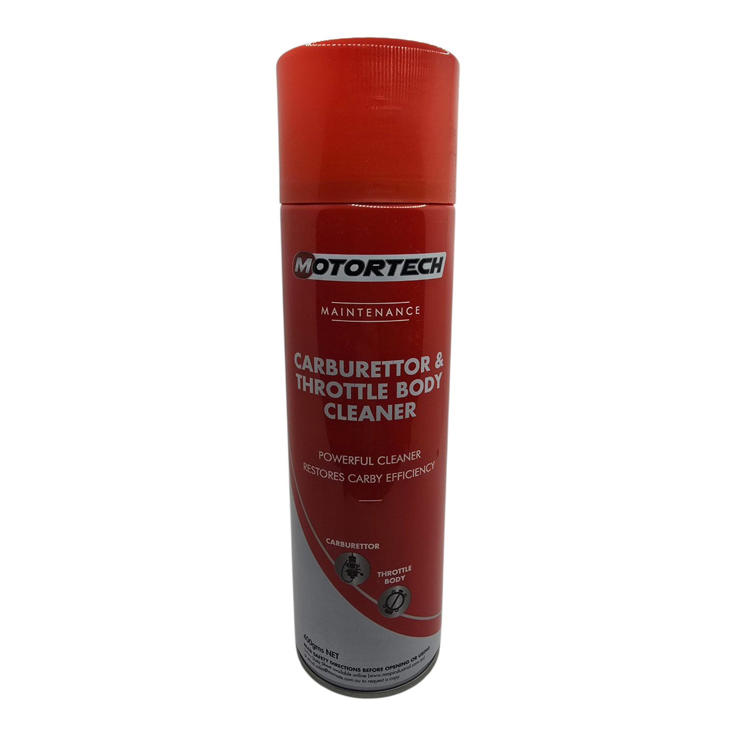 Motortech Throttle Body And Carby Cleaner 400g AUSTRALIAN MADE