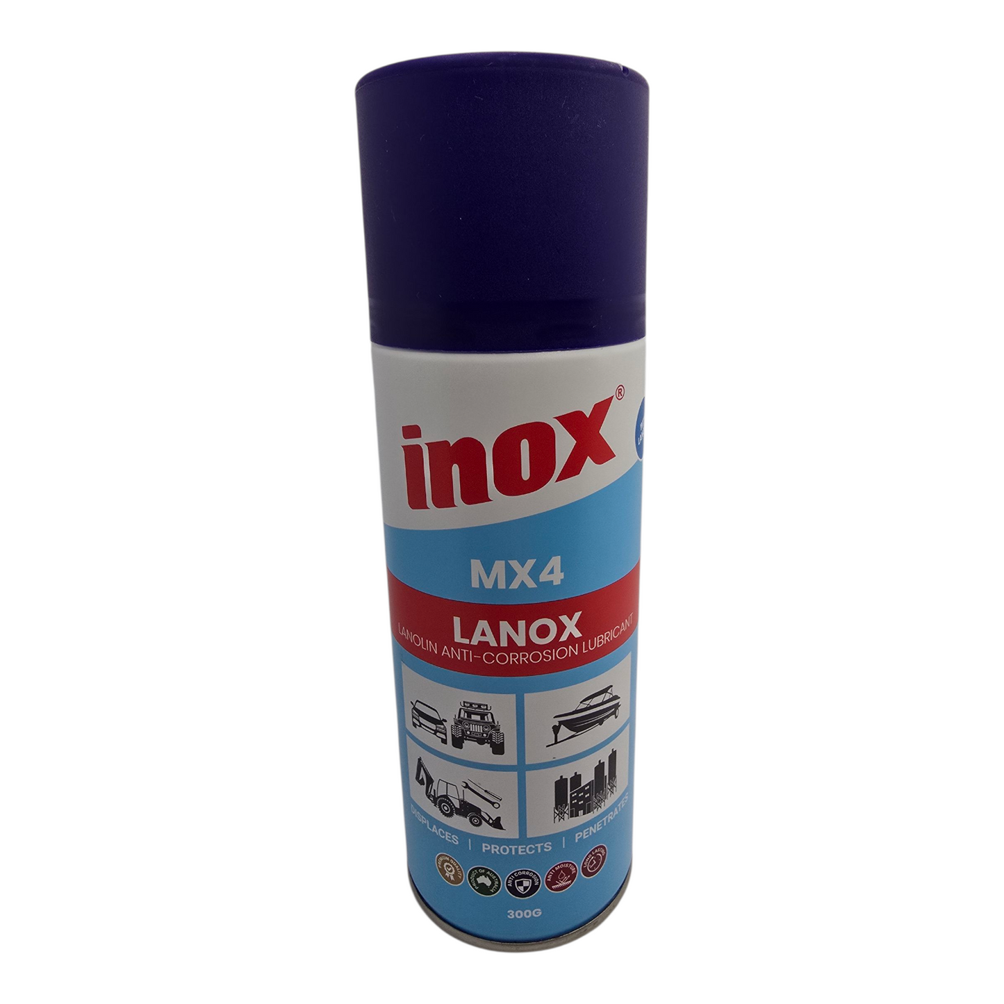 Inox Spray Lanox MX4 300gm Anti corrosion lanolin lubricant AUSTRALIAN MADE