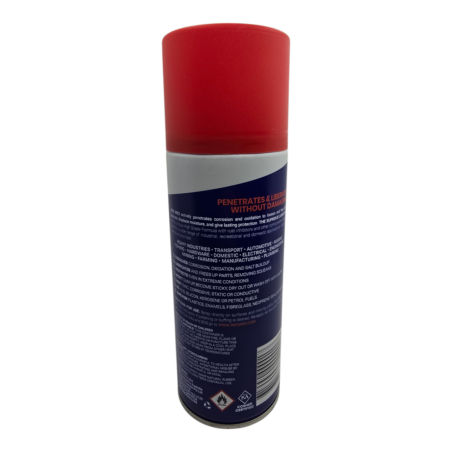 INOX MX3 Aerosol Lubricant 300g Can AUSTRALIAN MADE