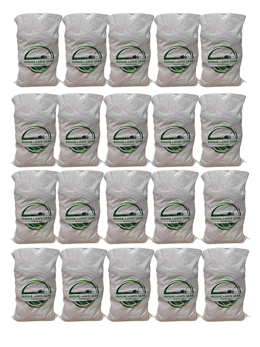 20x Large Polypropylene Woven Grass Clippings Lawn Leaf Garden Waste Chaff Bags