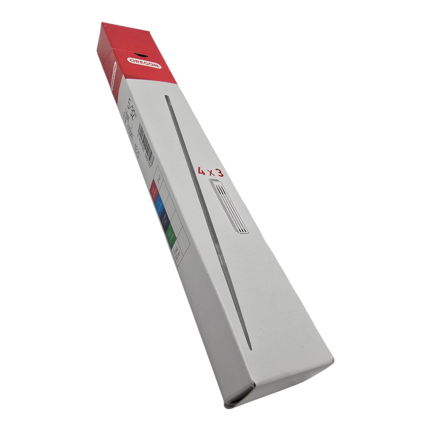 12× Genuine 5/32 (4mm) Oregon Swiss Chainsaw Sharpening Files Bulk