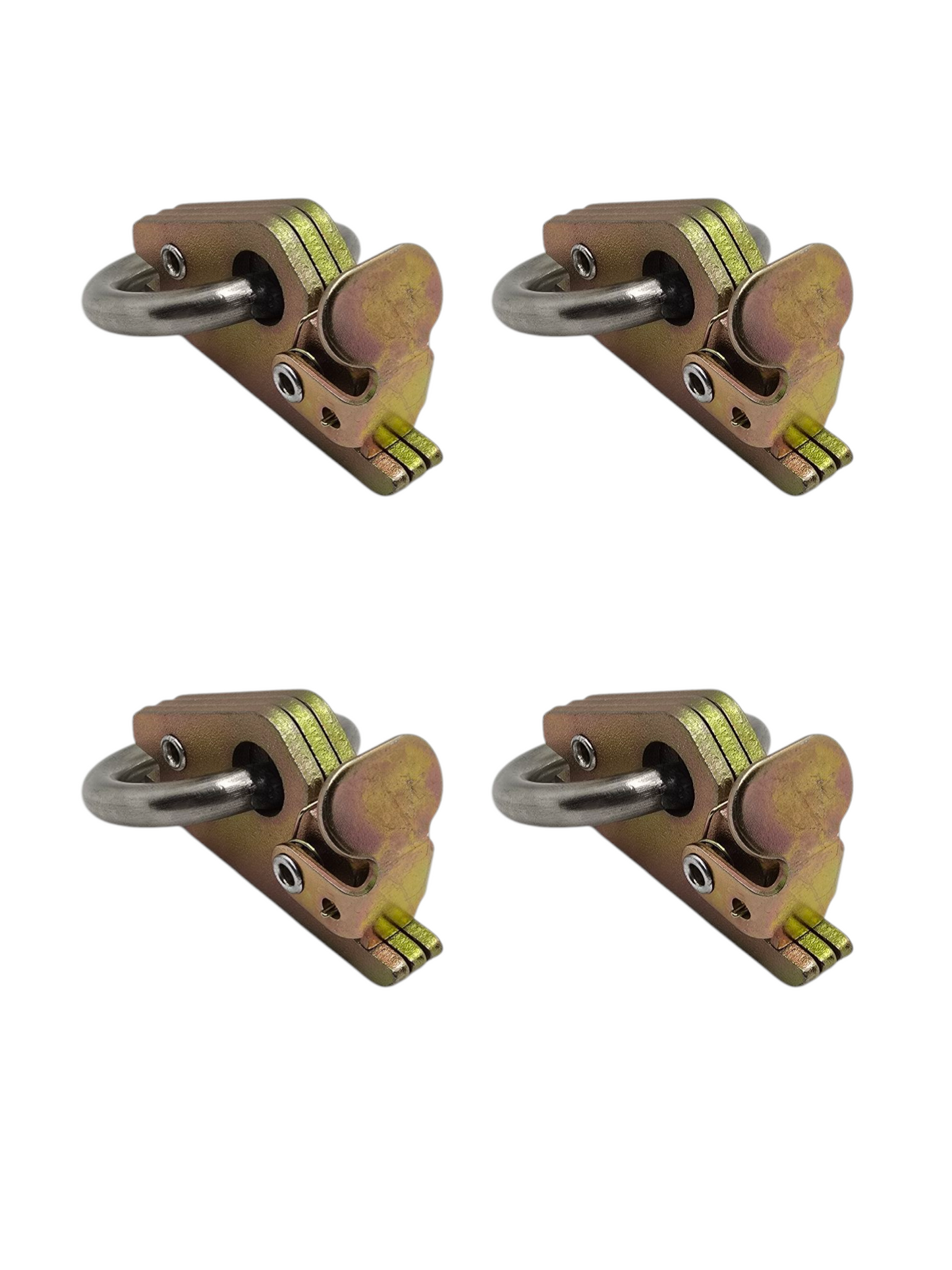 4x Heavy Duty E-Track 0 Ring Tie Down Anchors