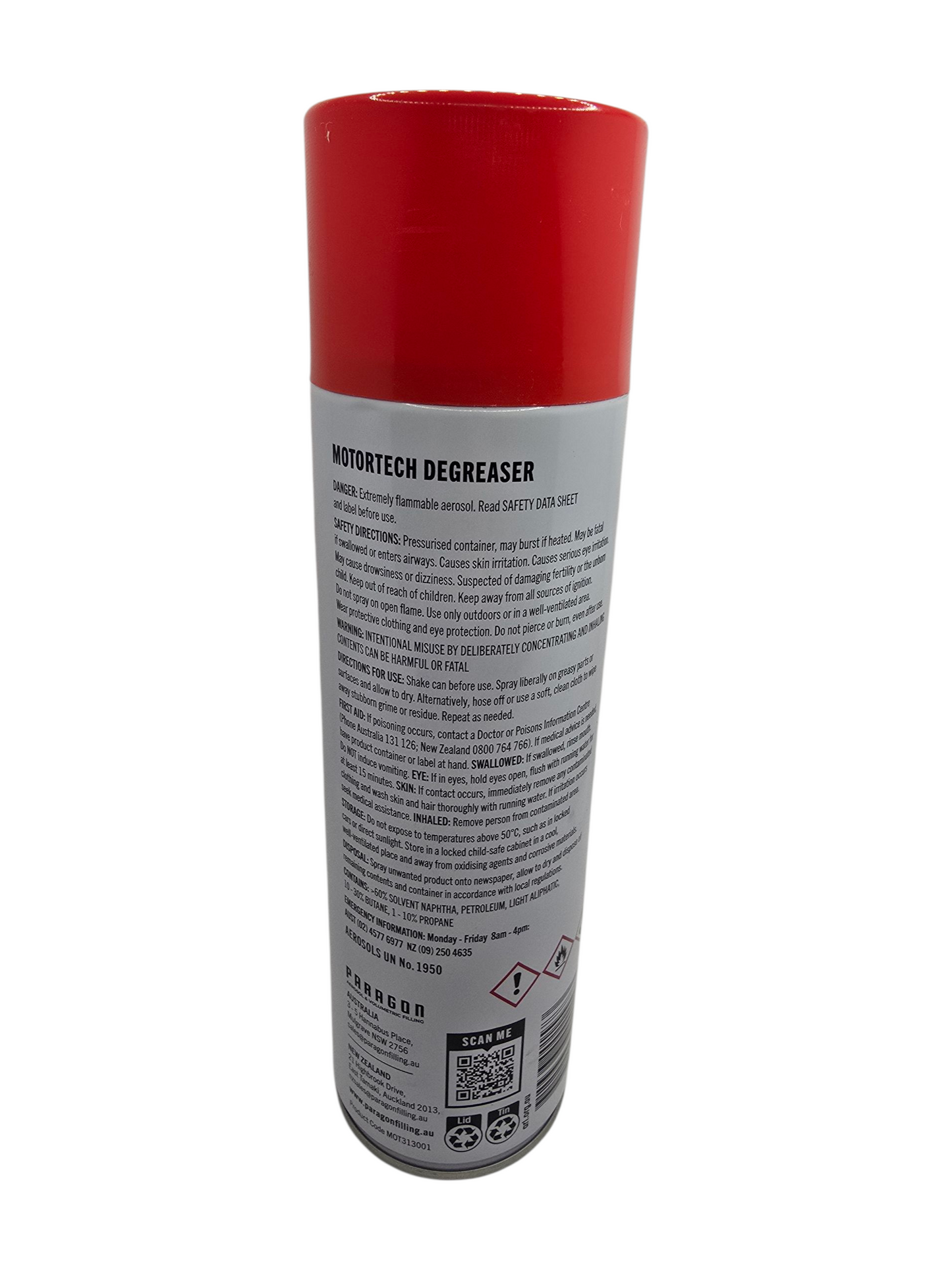 Motortech Heavy Duty Degreaser 400g MT001 Australia Made