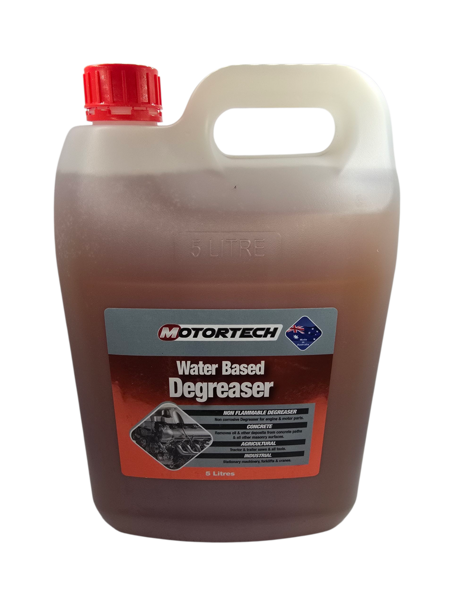 Motortech Heavy Duty Degreaser 5L Australia Made