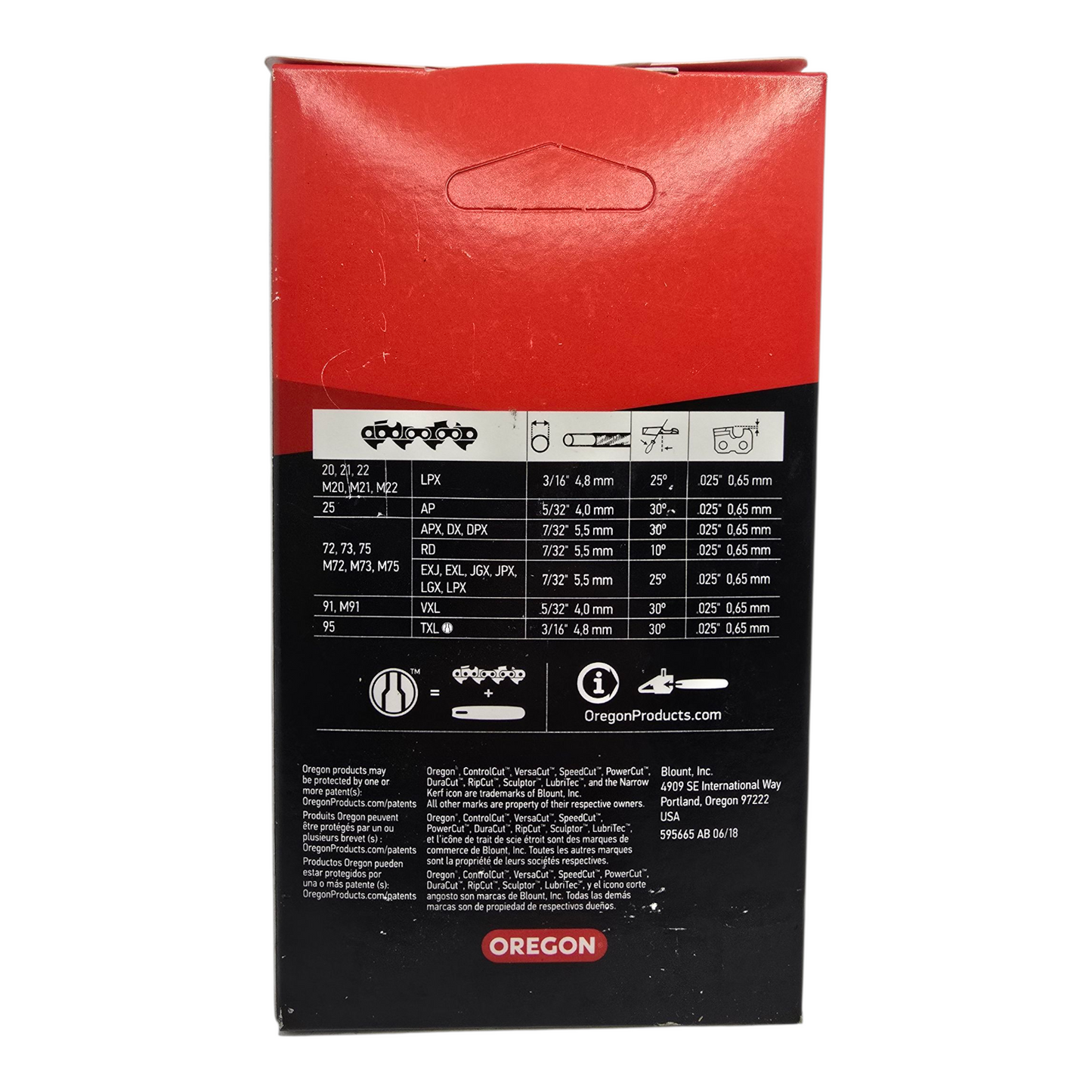 Oregon 73EXL068 Chainsaw Chain 3/8" .058" 68 DL Genuine