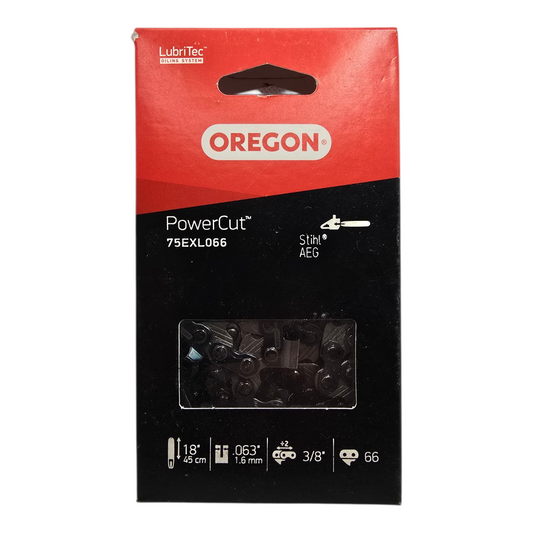 Oregon 75EXL066 Chainsaw Chain 3/8" .063" 66DL Genuine