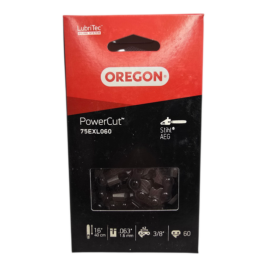 Oregon 75EXL060 Chainsaw Chain 3/8" .063" 60DL Genuine