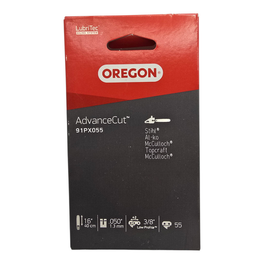 Oregon 91PX055 Chainsaw Chain 3/8LP" .050" 55DL Genuine