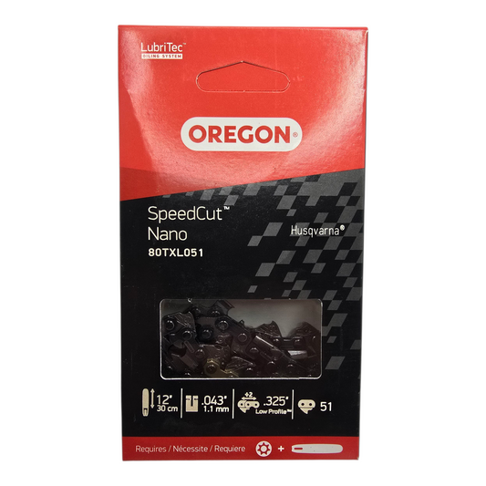 Oregon 80TXL051 Chainsaw Chain .325LP"  .043" 51DL Genuine