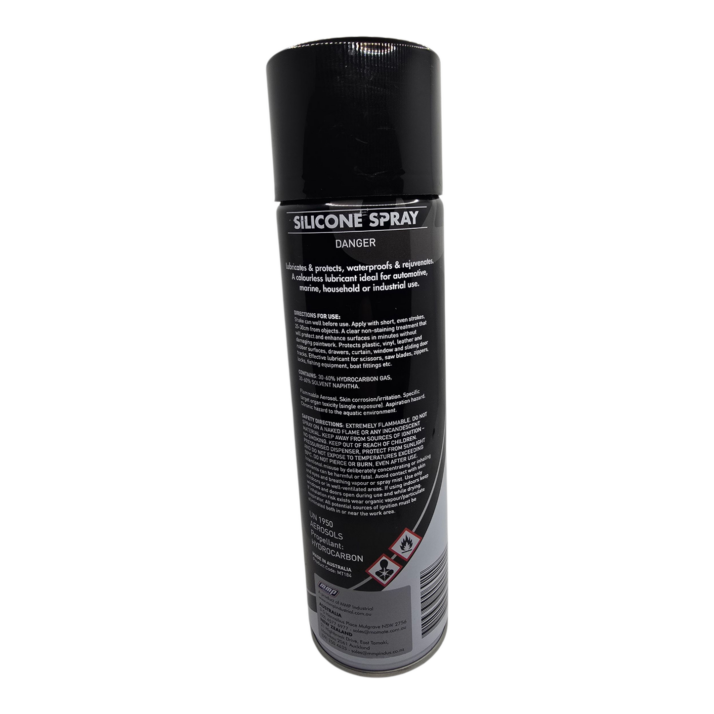 Motortech  Silicone Spray Lubricant 330Grams AUSTRALIAN MADE