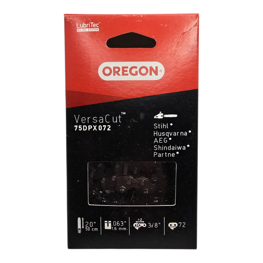 Oregon 75DPX072 Chainsaw Chain 3/8" .063" 72DL Genuine